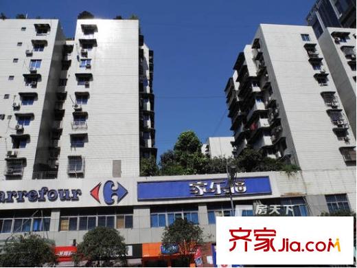 建工北城樂章配套圖周邊家樂福超市
