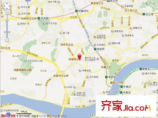 建工北城樂(lè)章交通圖