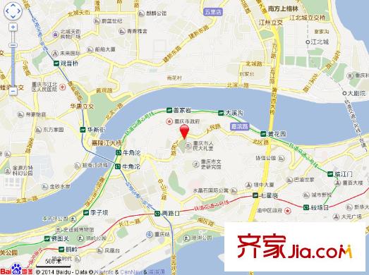 人民路小區(qū)交通圖