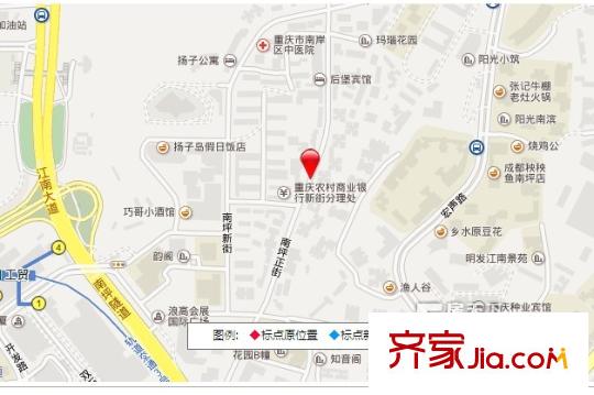 南坪正街小區(qū)交通圖