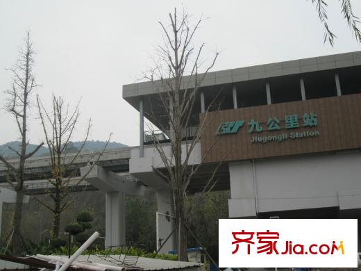 融匯半島愛(ài)窩配套圖周邊輕軌3號(hào)線(xiàn)九公里站