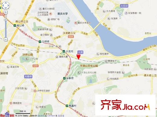 千竹景苑交通圖