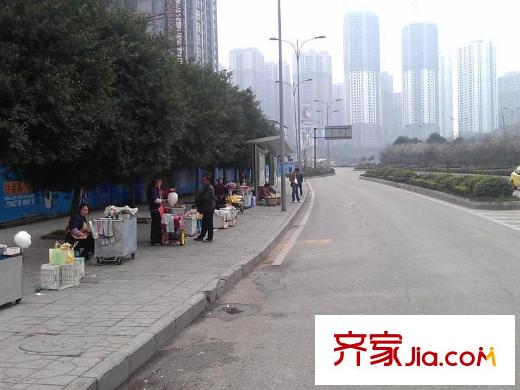 澤京微V配套圖附近街道(2012.11)