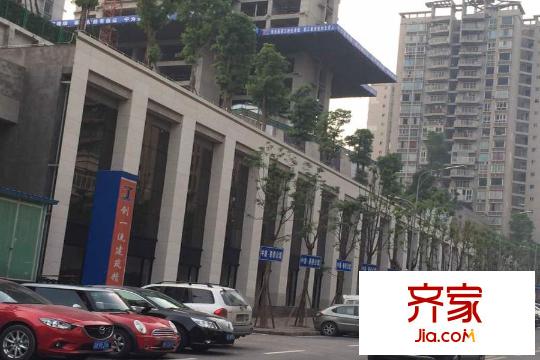 中渝香奈公館商業(yè)裙樓工程進(jìn)度圖（2015-4）