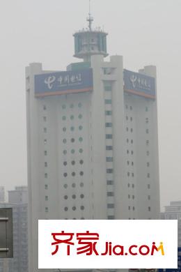 中渝香奈公館周邊中國電信大樓