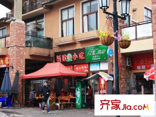 碧水云天配套圖項(xiàng)目周邊商業(yè)街