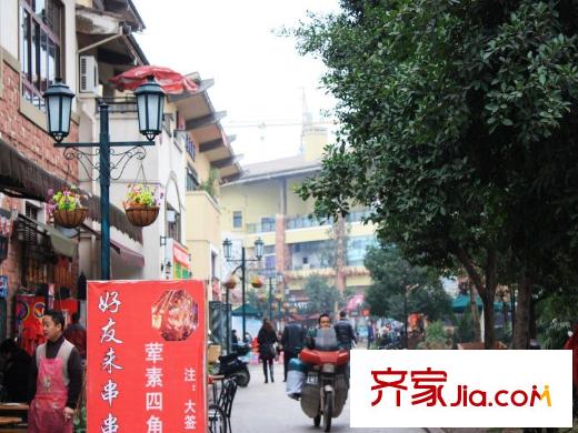 碧水云天配套圖項(xiàng)目周邊商業(yè)街