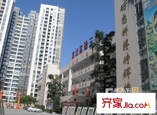 重慶國際家紡城繡色配套圖周邊配套渝北實驗三校