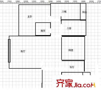 清邁陽(yáng)光 4室 戶型圖