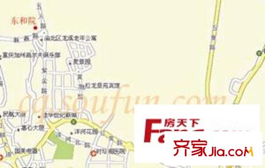 東和院交通圖