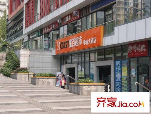 天景如果配套圖小區(qū)周邊商店