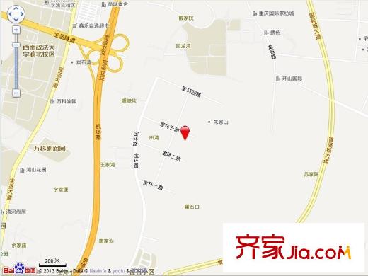 山語間愛尚交通圖