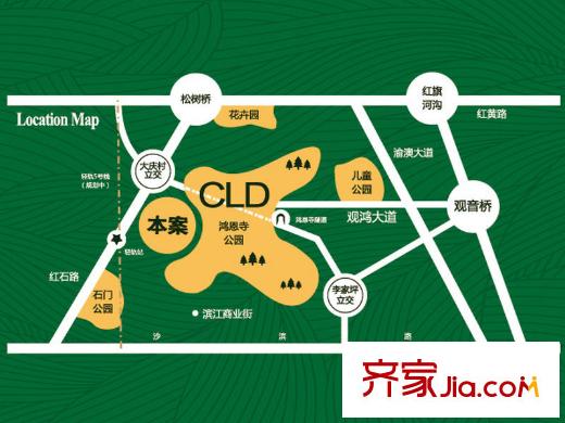 首創(chuàng)鴻恩國際生活區(qū)三期交通圖區(qū)位圖