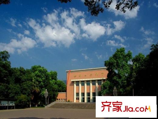 浩博方山境配套圖項(xiàng)目周邊的西南大學(xué)