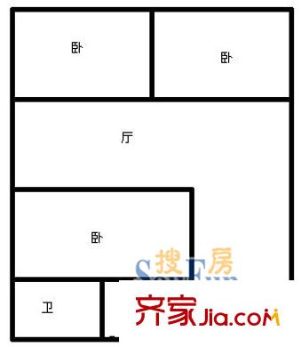 美專校街小區(qū)戶型圖美專校街5 3室2廳2衛(wèi)1廚