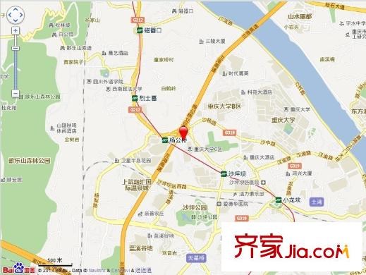大川花園交通圖