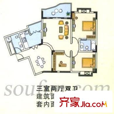 大川花園 戶型圖3