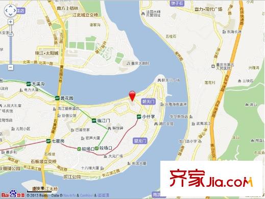 御景江山交通圖