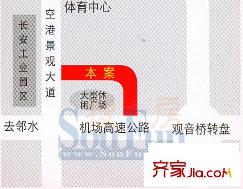 錦繡麗舍交通圖