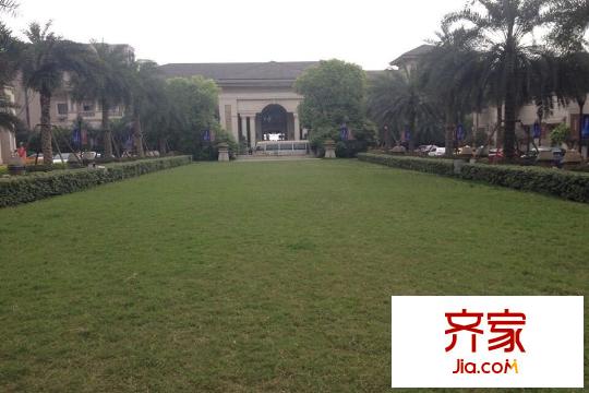 保利江上明珠暢園實景圖項目入口（2015.3.24）