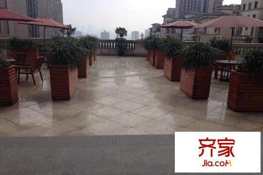 保利江上明珠暢園實景圖售樓部（2015.3.24）