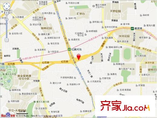 帝豪麗都交通圖