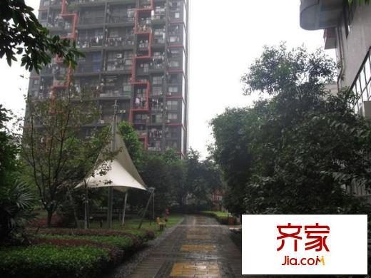 百康年拿鐵城外景圖 
