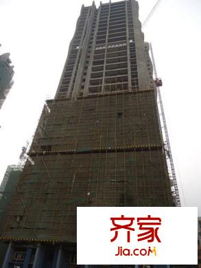 東原香郡外景圖一期3號樓工程進(jìn)度圖（2012.10）