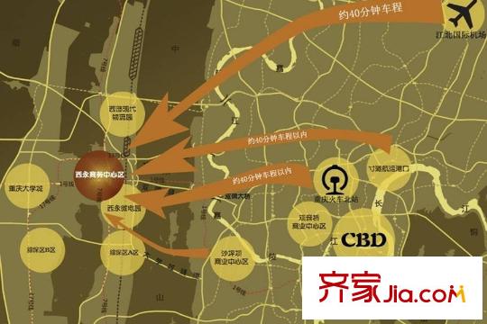 首創(chuàng)光和城區(qū)位圖