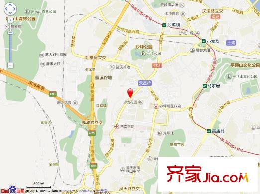 時(shí)代YOHO交通圖