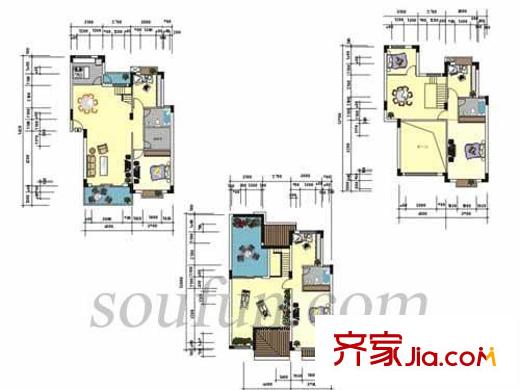 青麓雅園戶型圖戶型圖 7室3廳3衛(wèi)
