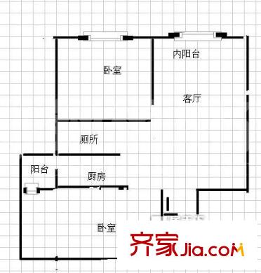 陽光花城 戶型圖