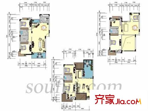 青麓雅園戶型圖戶型圖 7室3廳3衛(wèi)