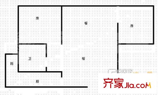 陽光花城 戶型圖