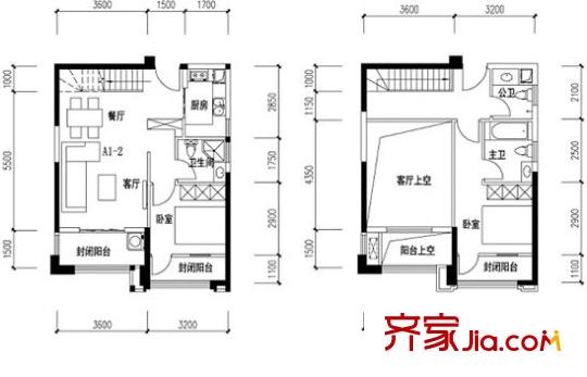 新東?；▓@ 5室 戶型圖