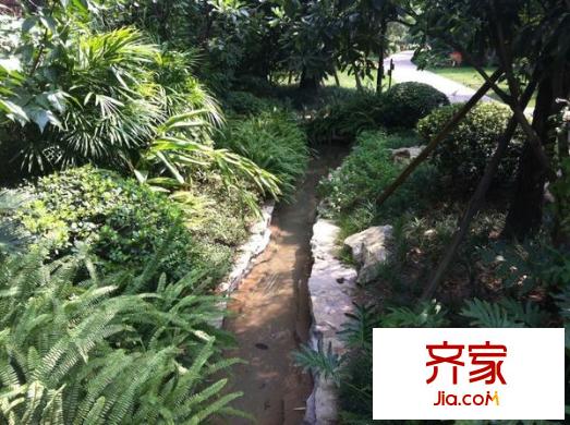 龍湖悠山庭院外景圖 