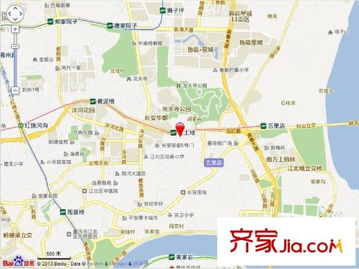 金科花園交通圖