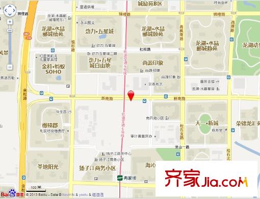 金科螞蟻SOHO交通圖