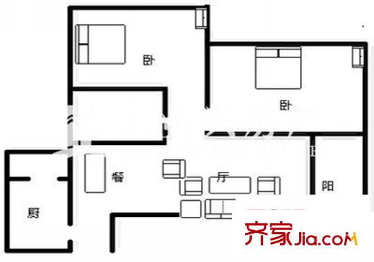 怡潤(rùn)居 4室 戶型圖