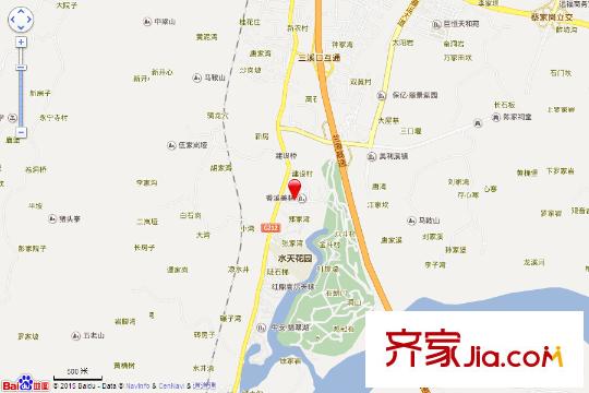 巨豪香溪美林電子地圖
