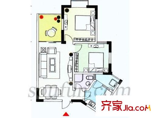御景豪庭 戶型圖4