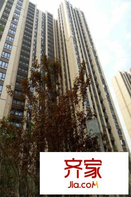 協(xié)信阿卡迪亞江山凌云一期高層外立面實(shí)景圖（2015.4）