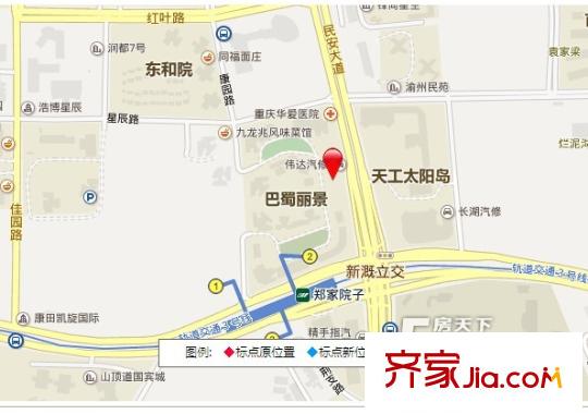 北回歸線交通圖
