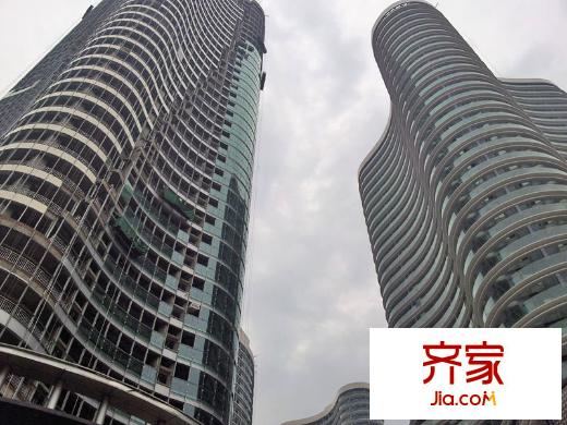 南方東銀ARC中央廣場外景圖一期工程進度圖（2012.05.31）