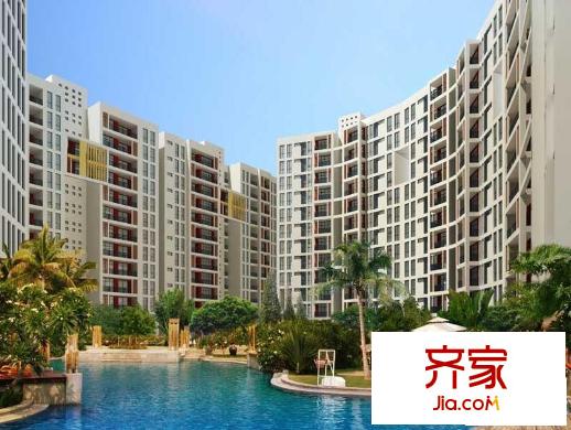 澤科興城外景圖
