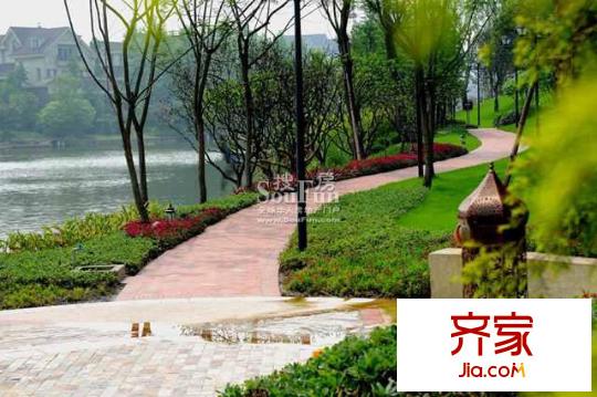 隆鑫花漾湖實(shí)景圖