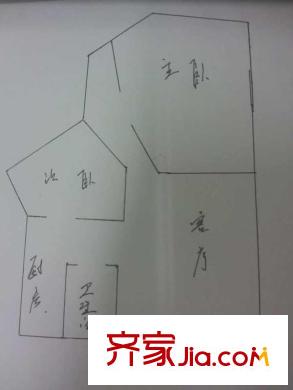 利得爾大廈 2室 戶型圖