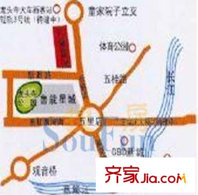 興馨家園交通圖