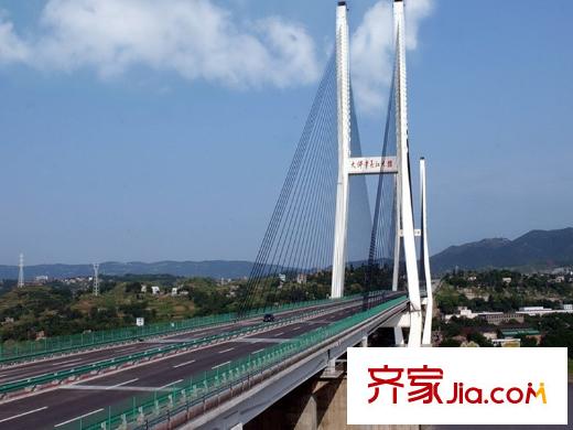 海爾海語江山配套圖周邊大佛寺大橋