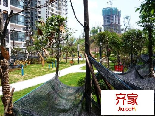 海爾海語(yǔ)江山實(shí)景圖小區(qū)（2013.4.6）